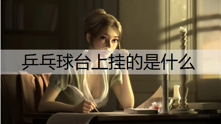 乒乓球台上挂的是什么