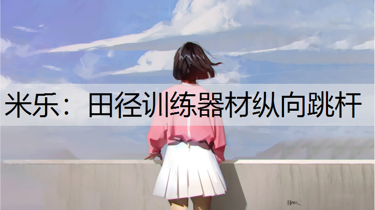 田径训练器材纵向跳杆