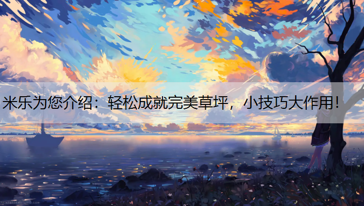 轻松成就完美草坪，小技巧大作用！
